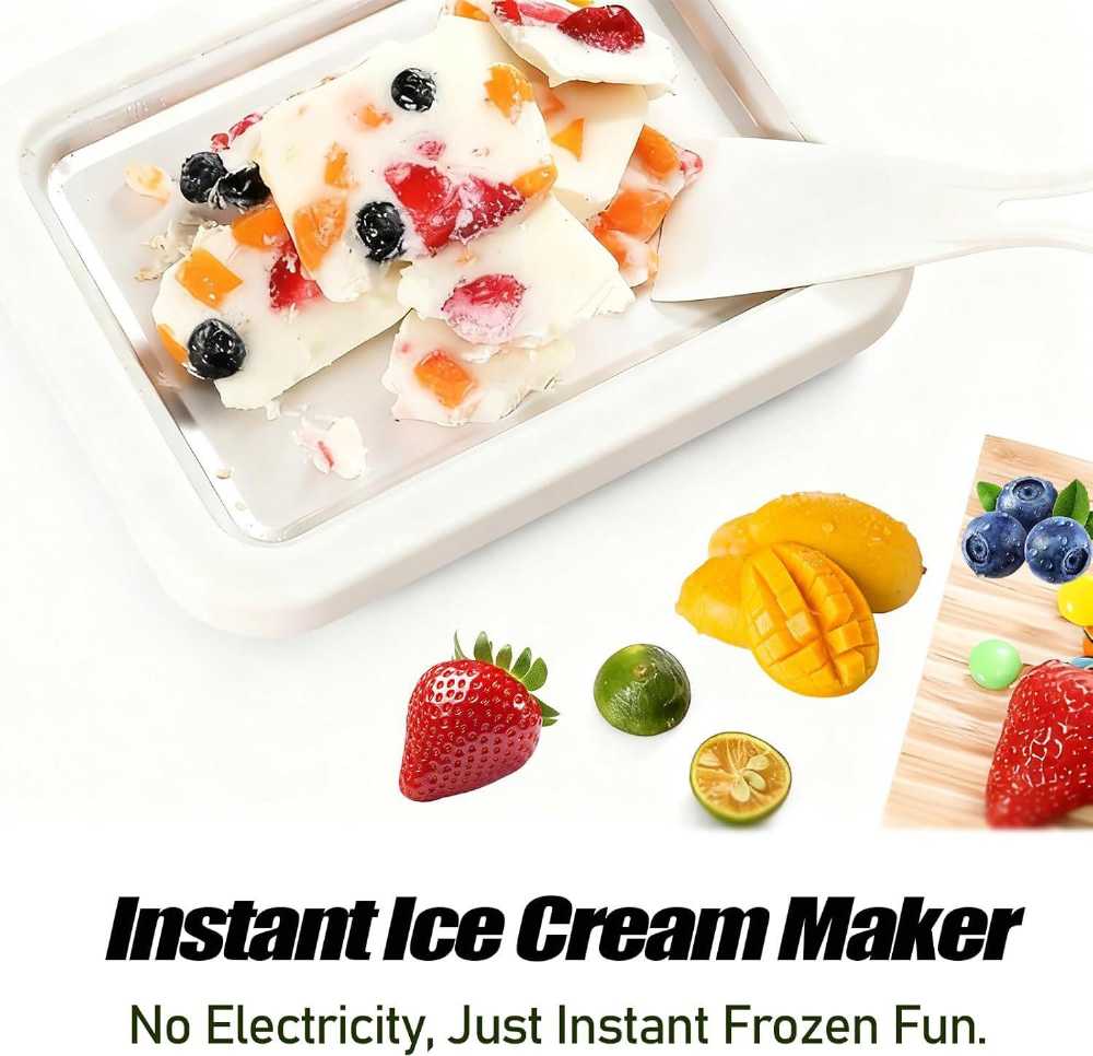 Small Household Yogurt Frying Machine – DIY Ice Cream Maker for Children